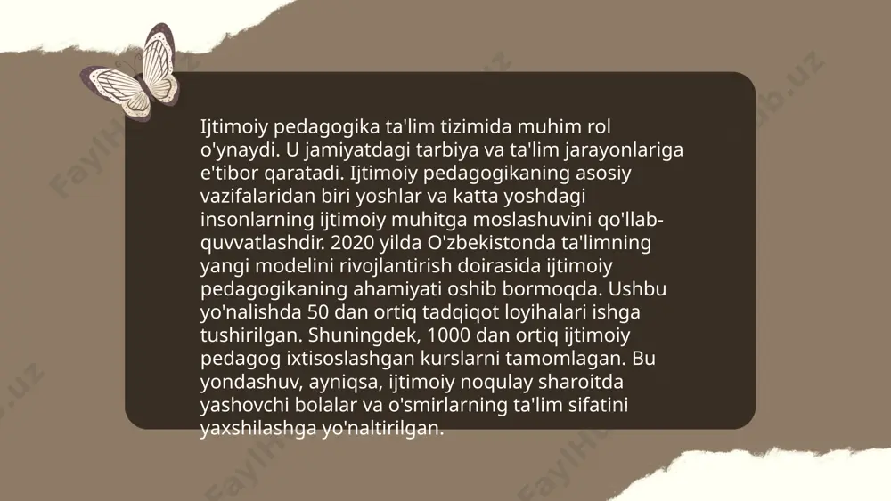 o'zbekistonda ijtimoiy pedagogikaning rivojlanishi - Page 4