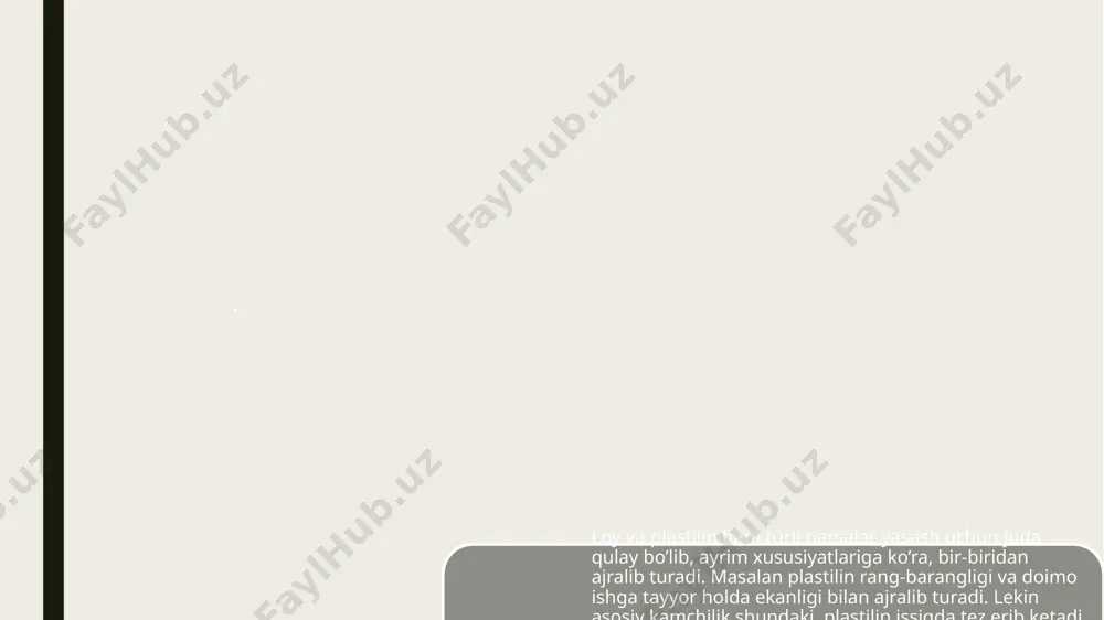 plastilin valoy bilan ishlash darslari intashkil qilish metodikasi - Page 4