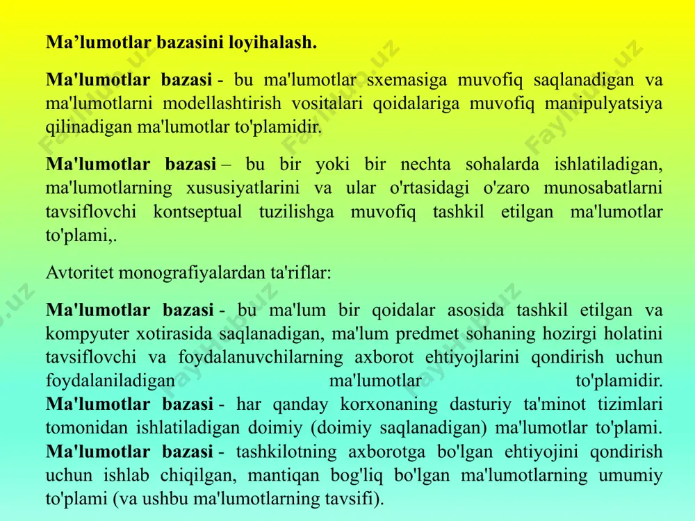 mumkin. shubhasiz, avtotestlarning o'zida ba'zi kamchiliklar va xatolar bo'lishi mumkin. ishning to'g'riligiga shubha tug'ilsa, sinovchi skriptning u yoki bu qismini qo'lda ishga tushirishi mumkin. bu biroz vaqt talab qilishi mumkin, ammo bu barcha testlarni birgalikda bajarishdan ko'ra tezroq bo'ladi. oxirgi ishlarning statistik ma'lumotlariga ko'ra, xatoni ishlab chiquvchiga etkazib berish bir vaqtning o'zida sodir bo'lishi aniqlandi. muammoning bayonoti diplom loyihasining maqsadi: “abonent” hisob-kitob tizimini avtomatlashtirilgan funksional sinovdan o‘tkazish texnologiyasini ishlab chiqish va joriy etish . vazifalar: funktsional sinov vositalarini ko'rib chiqish va tahlil qilish ; “abonent” hisob-kitob tizimini avtomatlashtirilgan funksional sinovdan o‘tkazish texnologiyasini ishlab chiqish ; test skriptlarini ishlab chiqish avtomatlashtirilgan sinov. teamcity serverida avtomatlashtirilgan sinov tizimini amalga oshirish . 7 avtomatlashtirilgan sinov vositasiga qo'yiladigan talablar 8 avtomatlashtirilgan sinov vositalarini tahlil qilish hp unified funktsional sinov ratsional robot sinov bajarildi silktest kerakli ko'rishlarni qo'llab-quvvatlash sinovdan o'tkazish rivojlanish tilini tanlash delphi ilovalari bilan integratsiya mijoz-server ilovalarini sinab ko'rish qobiliyati serverga uzluksiz integratsiyani …