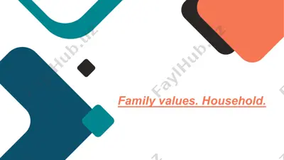 family values — PPTX