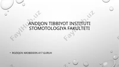 tayanch-ushlab turuvchi ilmoqlarning turlari va ulardan foydalanish usullari — PPTX