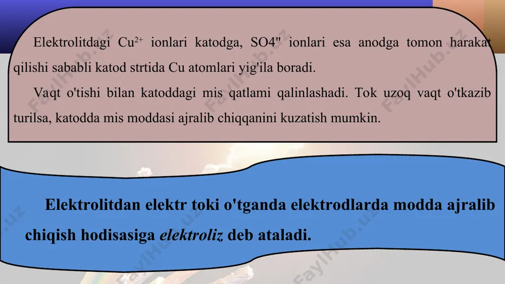 elektroliz. faradeyning birinchi qonuni 8 - sinf - Page 3