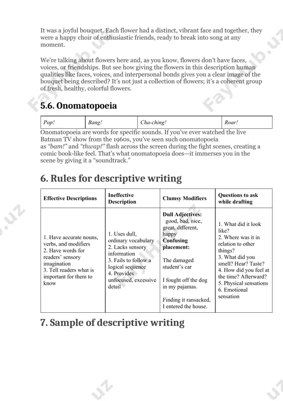 description writing guide - Page 5