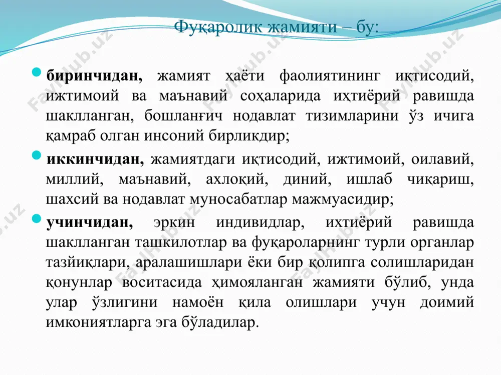 fuqarolik jamiyati institutlari - Page 3
