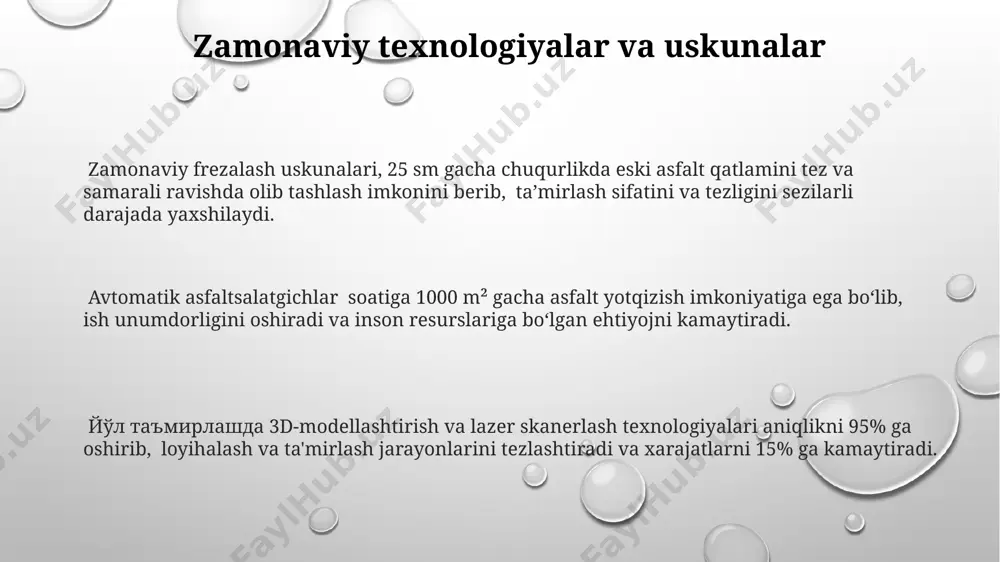 yurtimizda avtomobil yollarini tamirlash va saklash ishlari - Page 3
