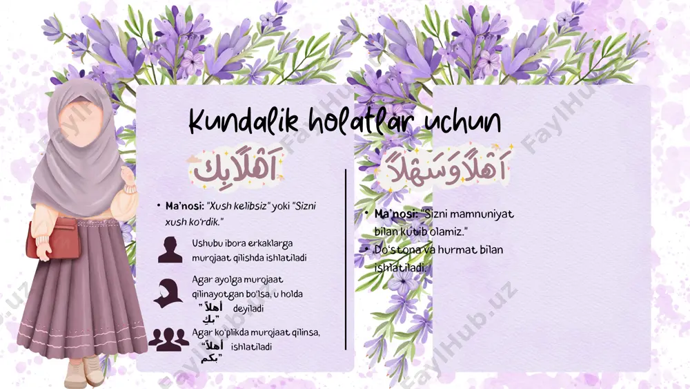 arab tilida salomlashish - Page 4