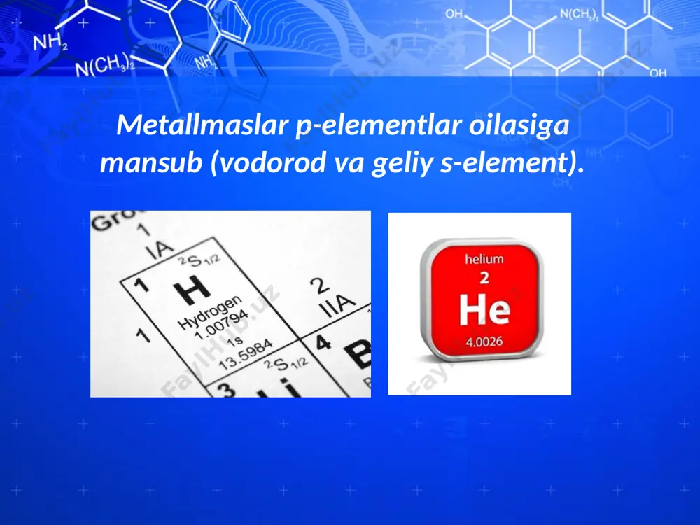 metallmaslarning kimyoviy elementlar davriy sistemadagi o‘rni. atom tuzilishi. 8 - sinf - Page 4