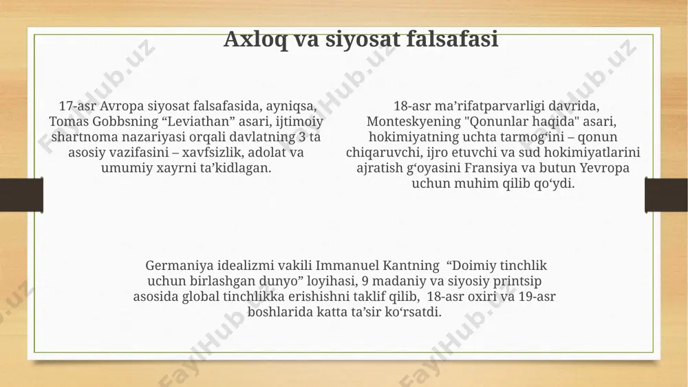g'arb falsafasining ustuvor yo'nalishlari - Page 4