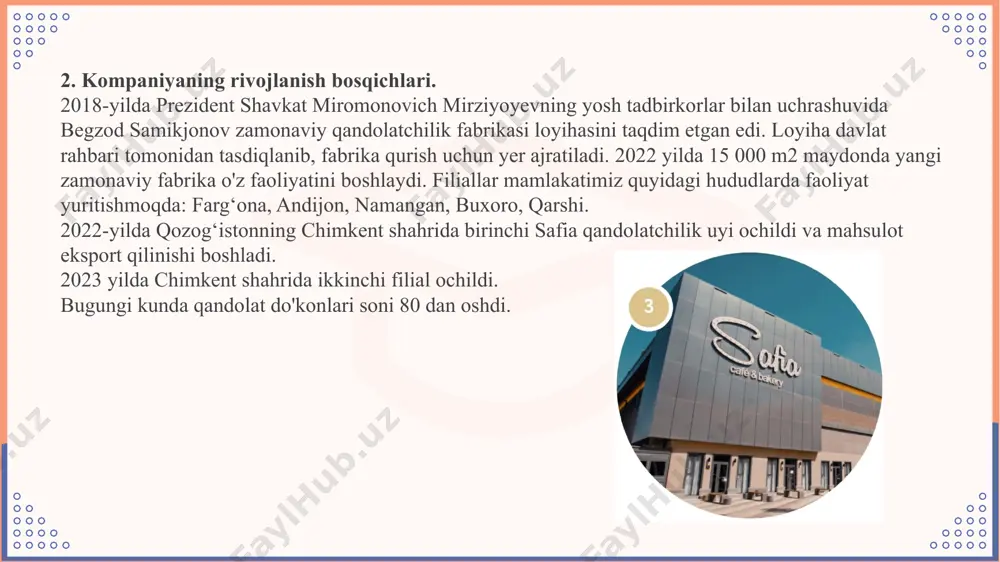 safia qandolat fabrikasining tashkil etilishi. - Page 5