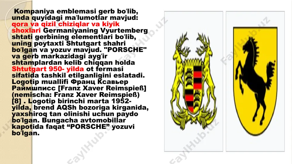 ka ishlab chiqildi, aerodinamika jiddiy yaxshilandi ( cx 0,40 dan 0,32 gacha kamaydi ) va faol orqa spoyler qoʼshildi. ular arxaik torsion bar suspenziyasidan voz kechishdi. dvigatel 3,6 litrgacha zerikdi. orqa va toʼliq gʼildirakli haydovchi versiyalari mos ravishda carrera 2 va carrera 4 deb nomlandi; sport clubsport rs ga qayta nomlandi. turbo, dastlabki 3- yil davomida tasdiqlangan 3,3 litrli dvigatel bilan jihozlangan va 1993- yilda u 3,6 litrli ( 360 ot kuch i) versiyasini ham oldi. 911 america roadster va yarim poygachi 911 turbo s cheklangan nashrlari sotildi, jami 62 000 ga yaqin 964 ishlab chiqarilgan. uning zamondoshlarining umumiy hajmi ( 968, 1992-1995 va 928 gts, 1991-1995 ) 15 dan oshmadi. 1996 yil - bizning vaqt: yangi modellar va ortib borayotgan ishtaha wiedekingning saʼy-harakatlari 1996- yilning oxirlarida, brendning yangi qiyofasining tashuvchisi boʼlgan porsche 986 boxster markaziy dvigatelli yoʼltanlamas sotuvga chiqarilgandan soʼng yaqqol namoyon boʼldi. uning dizayni muallifi harm lagaay ( …