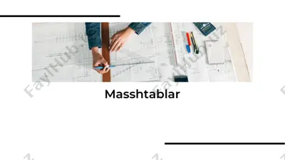 masshtablar — PDF