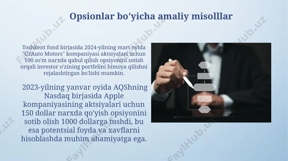 opsionlar mohiyati va qo‘llanilishi - Page 4