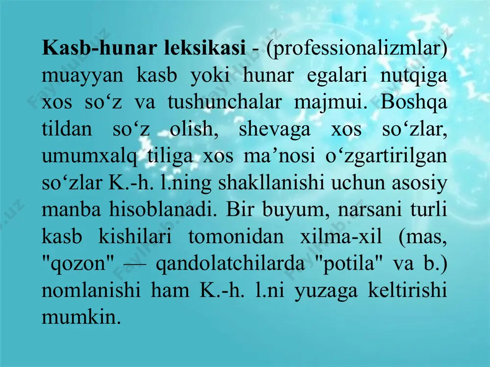 kasb hunar leksikasi - Page 3