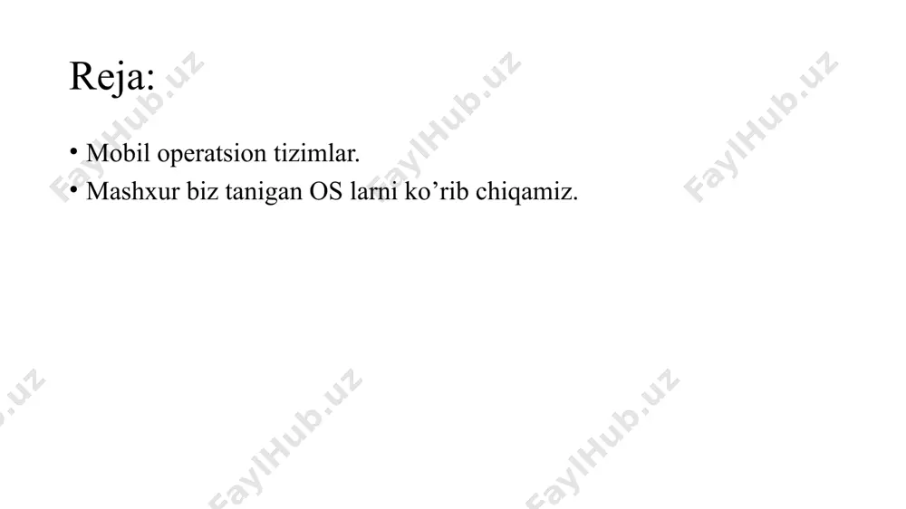 inchalik ishlab chiqiladigan boshqa operatsion tizimlar uchun mos yozuvlar bo'lishga imkon bergani ham yangilik. har bir mobil operatsion tizim foydalanuvchilarga tez va o'z ehtiyojlariga mos keladigan javoblarni olish imkonini berdi. interfeysi tez boshqarilardi va foydalanuvchilar uchun qulayroq edi. shunday qilib, mobil operatsion tizimlarning versiyalari hozirda butun dunyo bozorida mavjud bo'lganlarga meros bo'lib qoldi. ular mijozlarga eng maqbul xizmatni taklif qiladilar, bu erda ilovalar va operatsiyalar juda xilma -xil bo'lib, ular ish va o'yin -kulgi vositasi bo'lib xizmat qiladi. ammo keling, mobil operatsion tizimlar nima ekanligini ko'rib chiqaylik. android o’zi nima? android (yunoncha andro — „inson, erkak“, oid qoʻshimchasi — „robot“; „odamsimon robot“) — smartfonlar, planshetlar, elektron kitoblar, raqamli pleyerlar, qoʻl soatlari, fitnes bilakuzuklar, o’yin pristavkalari, noutbuklar, netbuklar, smartbuklar, google glass koʻzoynaklari, televizorlar, proyektorlar hamda boshqa qurilmalar (2015-yilda avtomobil koʻngilochar tizimlari va maishiy robotlarga ham oʻrnatildi) uchun operatsion tizim hisoblanadi. dastlab ushbu operatsion tizim android inc(korporatsiya). tomonidan ishlab chiqilgan, keyinchalik uni …