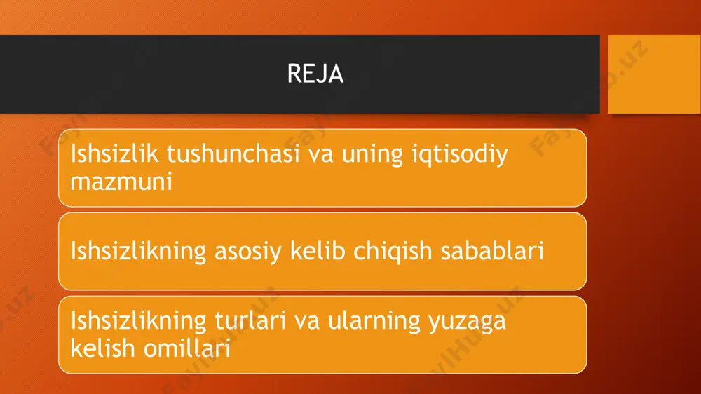 iqtisodiy faoliyatning samaradorligini, resurslarning optimal ishlatilishini va ijtimoiy barqarorlikni ifodalaydi. uning chuqur tahlili mehnat bozoridagi dinamikani, iqtisodiy inqirozlarni va ijtimoiy oqibatlarni yaxshiroq tushunishga yordam beradi. ishsizlikning kelib chiqishi ko‘plab omillarga bog‘liq bo‘lib, ular iqtisodiy, texnologik, struktural va ijtimoiy xarakterga ega. quyida bu sabablarga kengroq to‘xtalib o‘tamiz: iqtisodiy inqirozlar va siklik omillar iqtisodiy tsikl: iqtisodiy o‘sish va pasayish davrlarida ishlab chiqarish va investitsiyalar kamayishi natijasida ishchi kuchiga bo‘lgan talab qisqaradi. inqiroz davrlari: moliyaviy inqiroz, bankrotliklar va bozor sharoitlarining yomonlashuvi mehnat bozorida ishsizlik darajasining keskin oshishiga olib keladi. struktural omillar ishlab chiqarish va sanoat strukturasi: iqtisodiyotning ba’zi sohalari qisqarayotgani yoki modernizatsiyadan o‘tayotgani, an’anaviy ish joylarining yo‘qolishiga sabab bo‘ladi. nomuvofiqlik: mehnat bozoridagi talab va taklifning nomuvofiqligi, ya’ni ayrim kasblarga bo‘lgan talab ortib, boshqa sohalarda pasayishi ishsizlikka olib keladi. texnologik omillar avtomatlashtirish va raqamlashtirish: yangi texnologiyalar joriy etilishi bilan ayrim kasblar avtomatlashtirilmoqda, bu esa eski mahoratga ega ishchilarning ish o‘rnini yo‘qotishiga olib keladi. innovatsiyalar: …