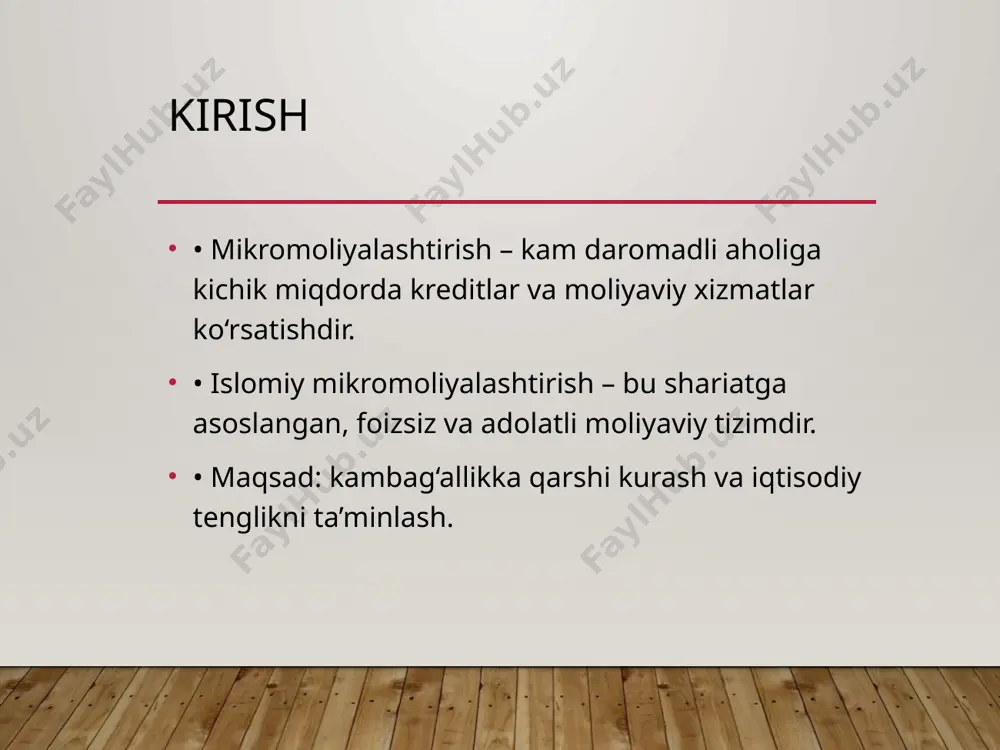 mikromoliyalashtirishning islomiy usullari - Page 2