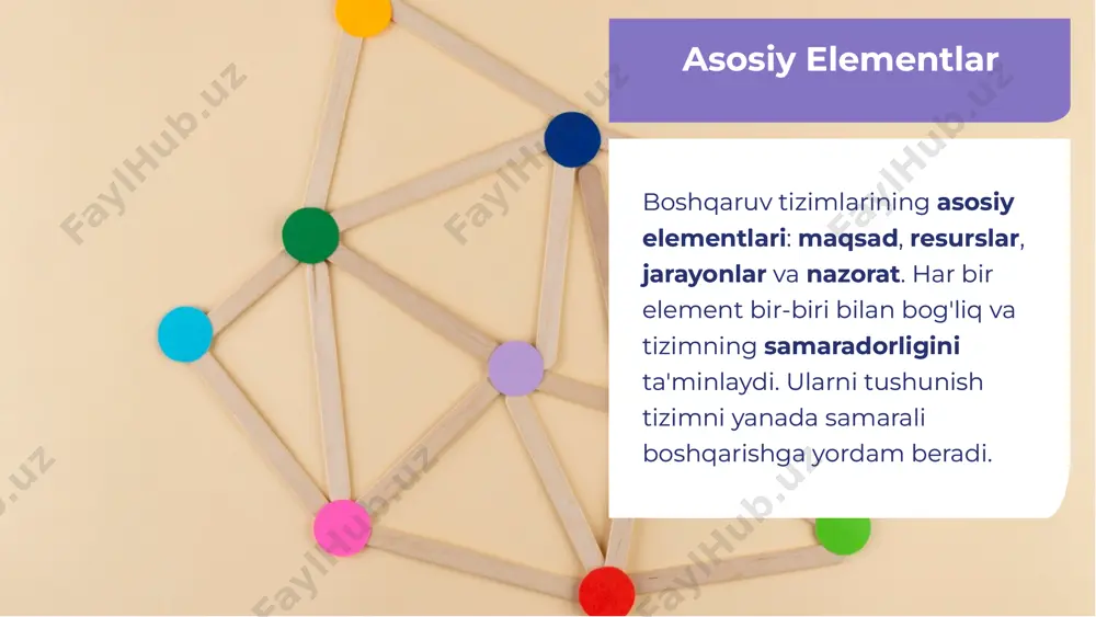 boshqaruv tizimlarining asosiy elementlari - Page 4