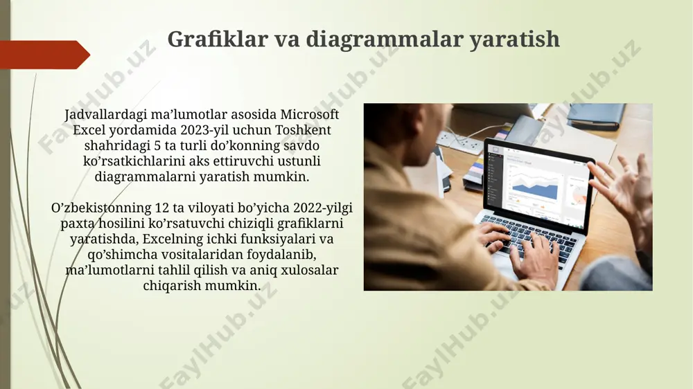 elektron jadvallar bilan ishlash tehnologiyasi - Page 4