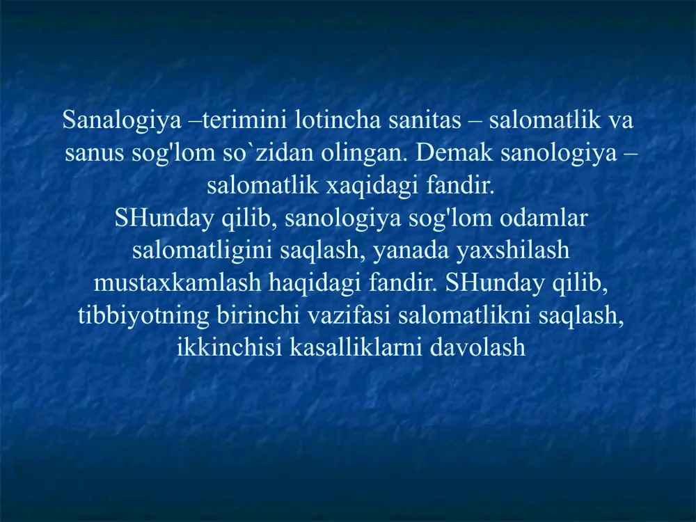 goriya bunda jamiyatning yashash tartibi, turmushi, madaniyati tushuniladi. salomatlikni bevosita turmush tarziga bog'liqligi. axoli salomatligiga ta`sir etuvchi, uni belgilovchi o`zgaruvchan ijtimoiy sharoitlarning, omillarining turli tumanligi, murakkabligi tufayli insonlarning urf odati, xatti-xarakati, hayotiy faolligini salomatlik ko`rsatkichlariga ta`sirini inobatga olgan holda ijtimoiy gigiena tadqiqotlarni o`tkazish talab etiladi. bundan tashqari aholi salomatligini ayrim ko`rsatkichlar, indekslar bilangina baholanib qolmasdan u murakkab kompleks sistemalar yig'indisidan iborat. uni o`rganish uchun esa klinik, psixologik, sotsiologik, sanitariya-gigienik, matematika statistik tadqiqot usullaridan foydalanish lozim. bunday tadqiqotlar nafaqat aholi uning ayrim guruxlari salomatligiga ta`sir etuvchi ijtimoiy omillarni har tomonlama to`liq taxlil etishga imkon yaratibgina qolmasdan balki bir butun turmush tarzining tibbiy ijtimoiy qirallarini, aholi ayrim ijtimoiy guruxlarning faoliyat turlarini faolligini keng qirrolarini o`rganishga imkon beradi. xavfli risk omillar haqida tushuncha. tashqi muxit omillari aholi salomatligini belgilovchi asosiy omillardan biridir. ayniqsa oxirgi yillarda ushbu sohani o`rganish uchun ko`pgina ilmiy izlanishlarni olib borilayotganligi bu masalaga katta e`tibor berilayotganligidan dalolat beradi. xozirgi kunda …