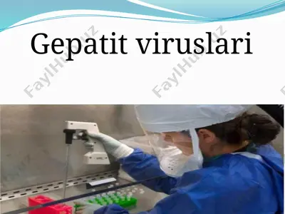 gepatit viruslari — PPTX