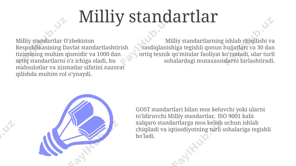 standartlarning turlari va toyifalari - Page 3