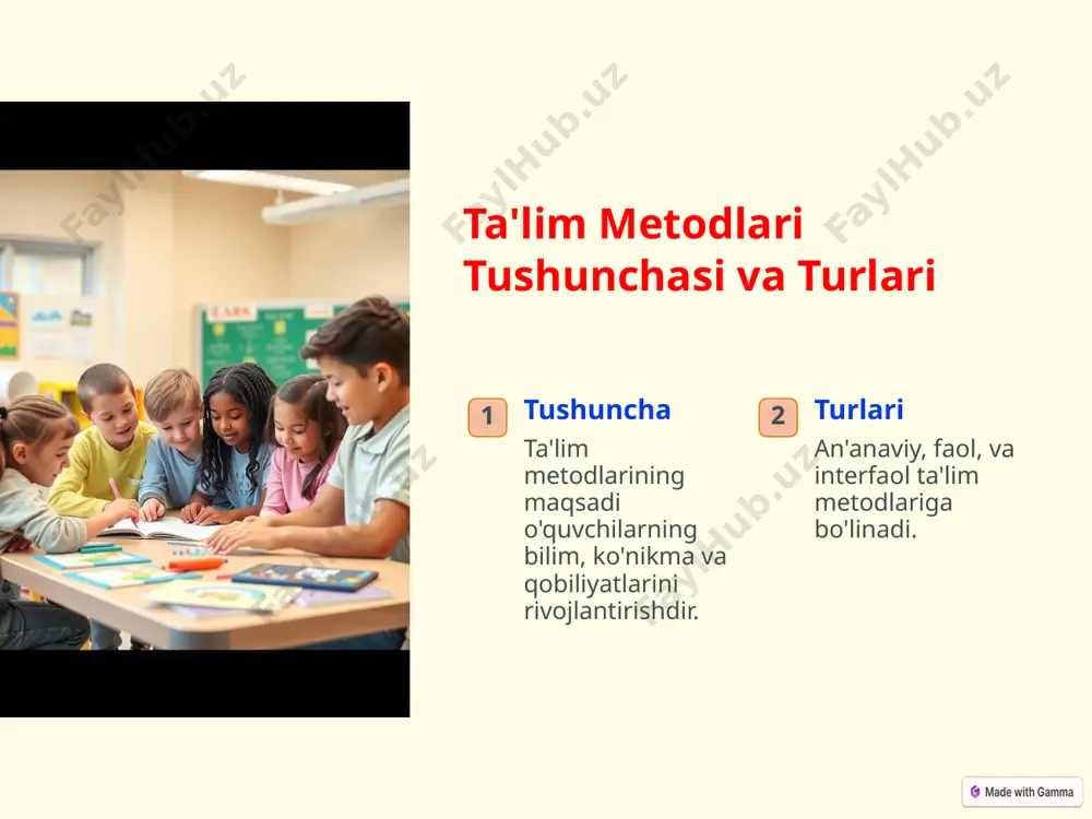 ta’lim metodlari haqida umumiy tushuncha - Page 5