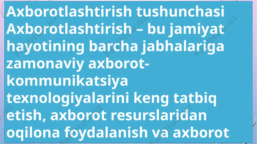 axborotlashtirish sohasi haqida - Page 3