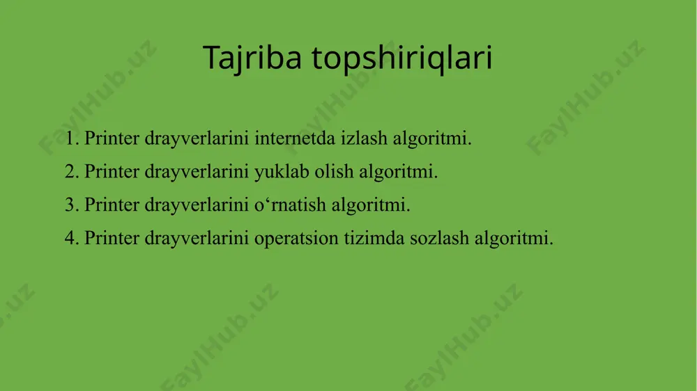 printer va faksni sozlash, tarmoq printerini o‘rnatish - Page 4