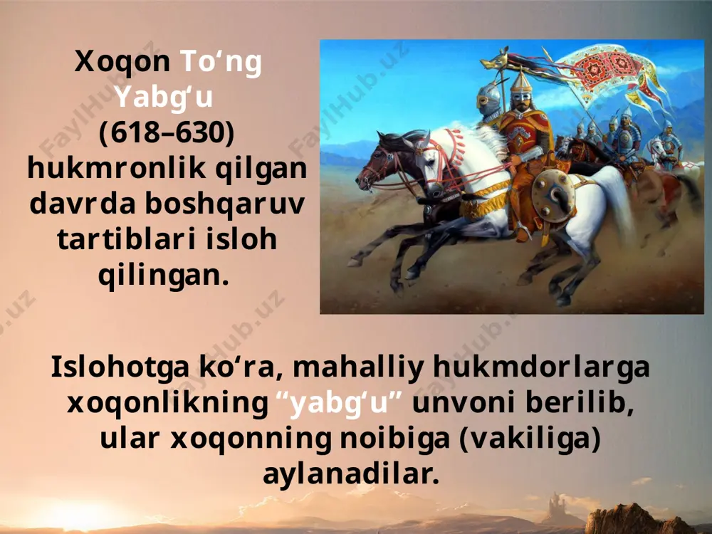 g‘arbiy turk xoqonligi. 7 - sinf - Page 5