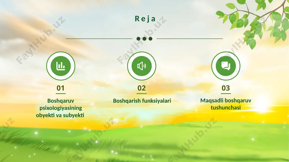 i, foydasiz, zararli, noyob, takrorlanuvchi. boshqarish-bu shaxs (subyekt) tomonidan obyektga nisbatan muayyan harakatlar majmui bo'lib, uni shakllantirish va belgilangan maqsadga harakatini ta'minlash. ijtimoiy tizimlarda quyidagi komponentlar ajratiladi: boshqaruv obyekti, boshqaruv subyekti, ularning o'zaro aloqasi. psixologik ma'noda boshqaruv obyekt - bu ijtimoiy tashkilotda birlashtirilgan odamlarning umumiyligi. nazorat obyekt makrokollektiv (katta guruh). boshqaruv subyektlarining roli ierarxik ravishda turli guruhlarda birlashtirilgan mansabdor shaxslar yig’ndisidir. subyekt va obyekt o’zaro bog'liq bo'lib, u jamiyat va tashkilotning faoliyatining obyektv qonunlaridan kelib chiqadigan talablar asosida faoliyatni boshqarish elementi bo'lib xizmat qiladi. quyidagi tushuncha har safar boshqacha ishlaydi. xuddi shu ijtimoiy rol turli xil odamlar tomonidan turli yo'llar bilan amalga oshiriladi. nazorat qilish quyidagilarni o'z ichiga oladi: boshqaruv subyekti — bu subyektlar-obyekt va subyekt-subyekt munosabatlari tizimida korxonalar, muassasalar va idoralarning o'z vazifalarini bajarish bo'yicha ishlarini tashkil etish funktsiyasini amalga oshiruvchi ierarxik ravishda o'zaro bog'liq bo'lgan mansabdor shaxslar guruhidir. boshqaruv obyekt. bu so'zning keng ma'nosida u tashkilotning barcha maqsadlarini …