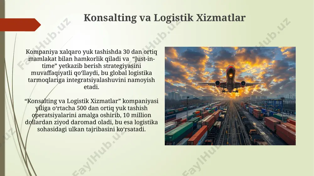 logistika sohasida globallashishning harakatlantiruvchikuchlari - Page 4