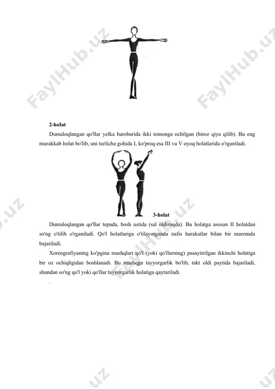xoreografiyadagi oyoq va qo'l holatlarini o'rgatish - Page 4