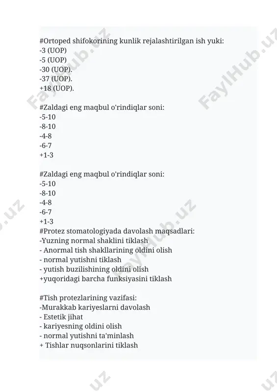 dlar, yorug'lik, chang, monomer, namlik; -yorug'lik, chang, tutun, metall chayqalishlar, hidlar; -yorug'lik, hidlar, aerozollar, namlik, bug'lar. + chang, tutun, metall chayqalishlar, asboblar qoldiqlari #tish laboratoriyasi xodimlarini kasbiy xavflardan himoya qilishning umumiy vositalari: - binolarning etarli maydoni, 1 xodimga to'g'ri keladigan binolar hajmi 8 m3; -xonaning minimal maydoni, 1 xodimga to'g'ri keladigan xona hajmi - 10 m3, mahalliy ta'minot ventilyatsiyasi; -umumiy ta'minot va mahalliy egzoz ventilyatsiyasi, asosiy xonaning maydoni - 6 m2, hajmi - 8 m3; -1 xodimga to'g'ri keladigan asosiy xonaning maydoni c m2, hajmi - 12 m3, mahalliy ta'minot va umumiy egzoz ventilyatsiyasi. +1 xodimga to'g'ri keladigan asosiy xonaning maydoni -4 - 4,5 m2, hajmi - 13 m3, umumiy ta'minot va umumiy chiqindi ventilyatsiyasi, mahalliy suniy ventilyatsiyasi #tish laboratoriyasi xodimlarini kasbiy xavflardan himoya qilishning umumiy vositalari: - binolarning etarli maydoni, 1 xodimga to'g'ri keladigan binolar hajmi 8 m3; -xonaning minimal maydoni, 1 xodimga to'g'ri keladigan xona hajmi - 10 …