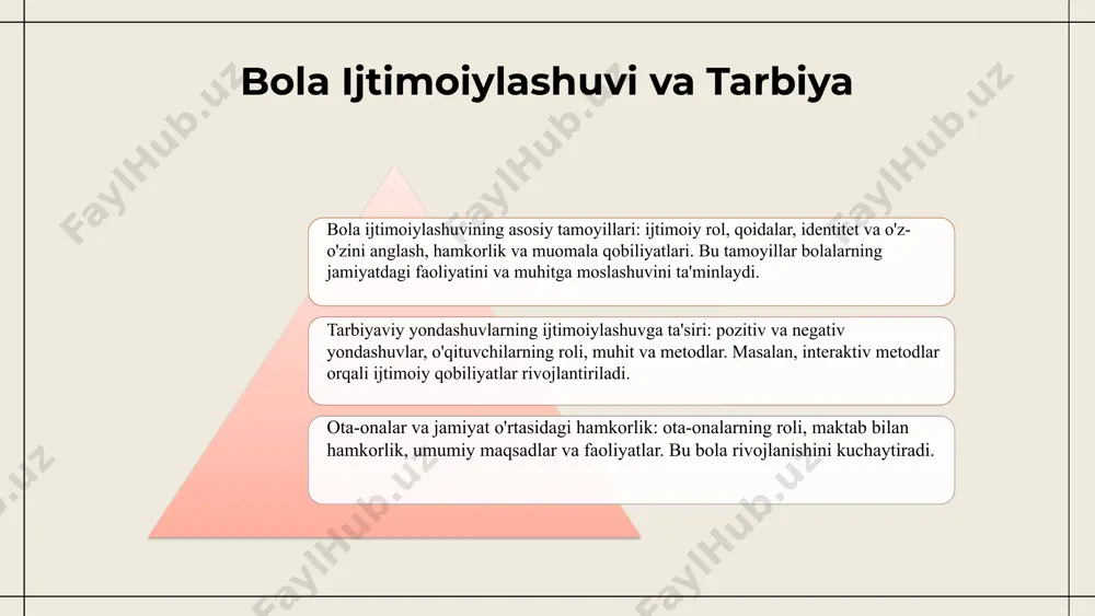 bola ijtimoiylashuvi va tarbiyaviy yondashuvlar - Page 5