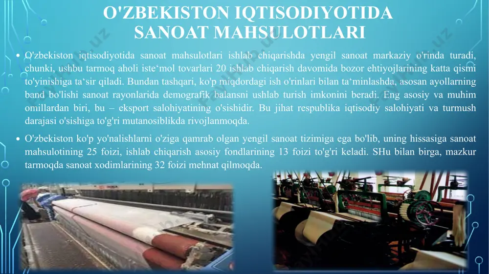 gazlama va yengil sanoat mahsulotlari - Page 4