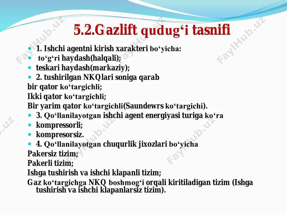 quduqni gazlift usulida ishlatish - Page 5