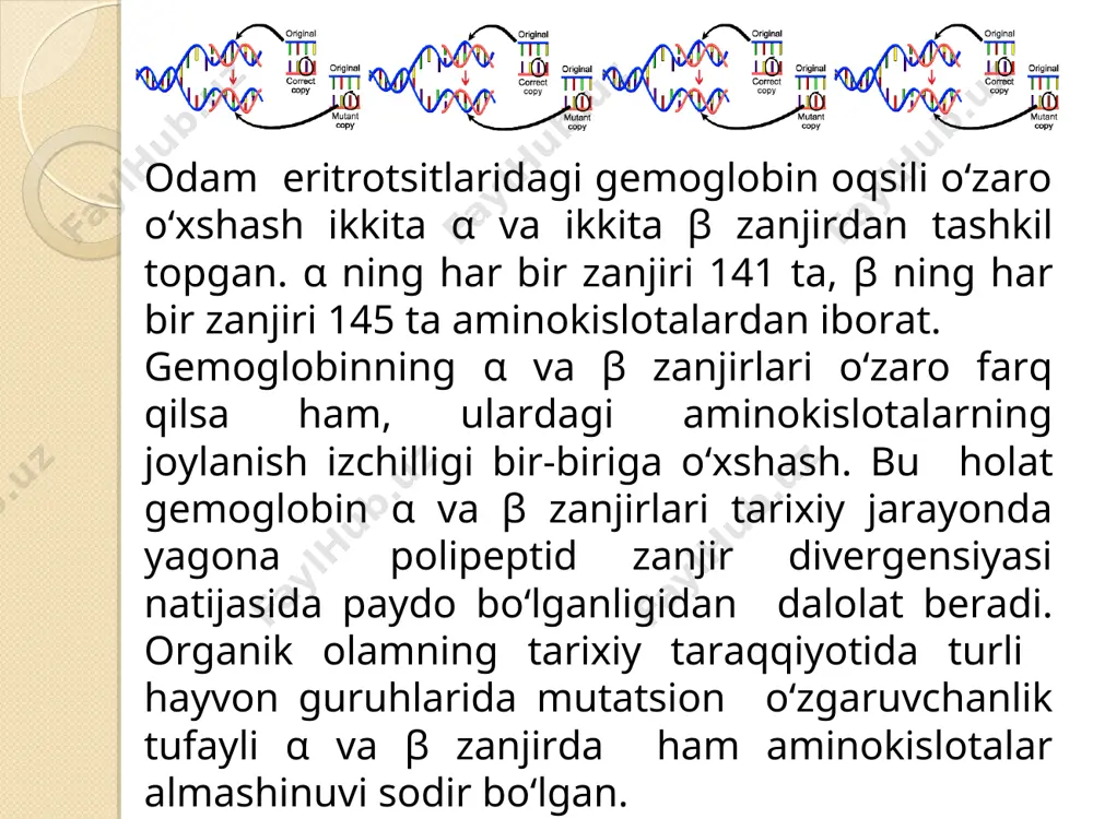 tur organizmlar uchun muayyan muhit sharoitida yashashga birmuncha qulaylik tug’diradi va biologik yuksalishga sababchi bo’ladi. ideoadaptatsiyaga misollar umumiy degeneratsiya tarixiy rivojlanish jarayonida murakkab tuzilishdan oddiy tuzilishga o’tish. bu organizmlarning o’troq va parazit holda hayot kechirishi bilan uzviy aloqador. masalan; tasmasimon chuvalchanglarda ichak bo’lmaydi, lekin jinsiy sistemasi kuchli rivojlangan va so’rg’ichlarining bo’lishi biologik yuksalishga olib kelgan. zarpechakda ildiz bo’maydi, uning o’rnida poyada so’rg’ichlari mavjud bo’lib xo’jayin o’simlikdan oziq moddani so’rib oladi. organlar bajaradigan funksiyaning miqdor jihatdan o`zgarishi: a) funksiyaning intensivligi; b) organlarning subtitsiyasi (almashinuvi); d) funksiya sonining kamayishi usulida borishi mumkin. «funksiyaning intensivlashuvi»ning birinchi marta l. plate tomonidan 1924 yilda qayd etilgan. seversov bu jarayonni ikkiga, ya’ni hujayra hamda to`qimalar funksiyasining intensivlashuviga bo`ladi. hujayra, to`qimaning intensivlashuvi organlarning multfunktsional, ya’ni bir emas, bir necha funksiya bajarish xossasiga asoslanadi. masalan, sodda organizmlarni olsak, ularda barcha hayotiy funksiyalar — oziqlanish, nafas olish, ta’sirlanish, harakatlanish, urchish, ayirish yagona hujayra tomonidan bajariladi. ko`p hujayrali organizmlarda funksiyaning …