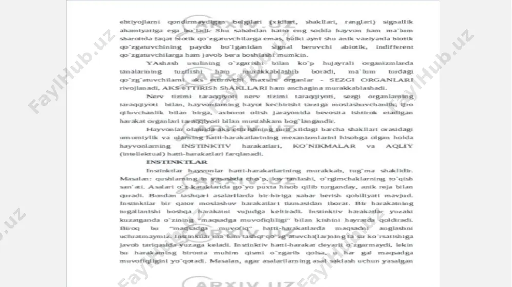 psixikaning filogenetik taraqqiyoti - Page 5