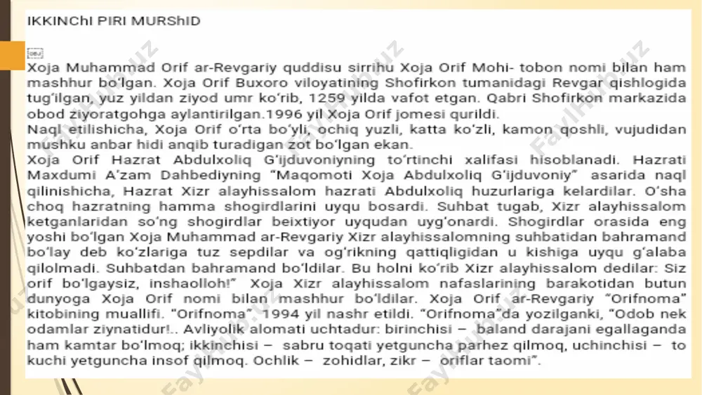 yetti pir haqida ma’lumot - Page 5