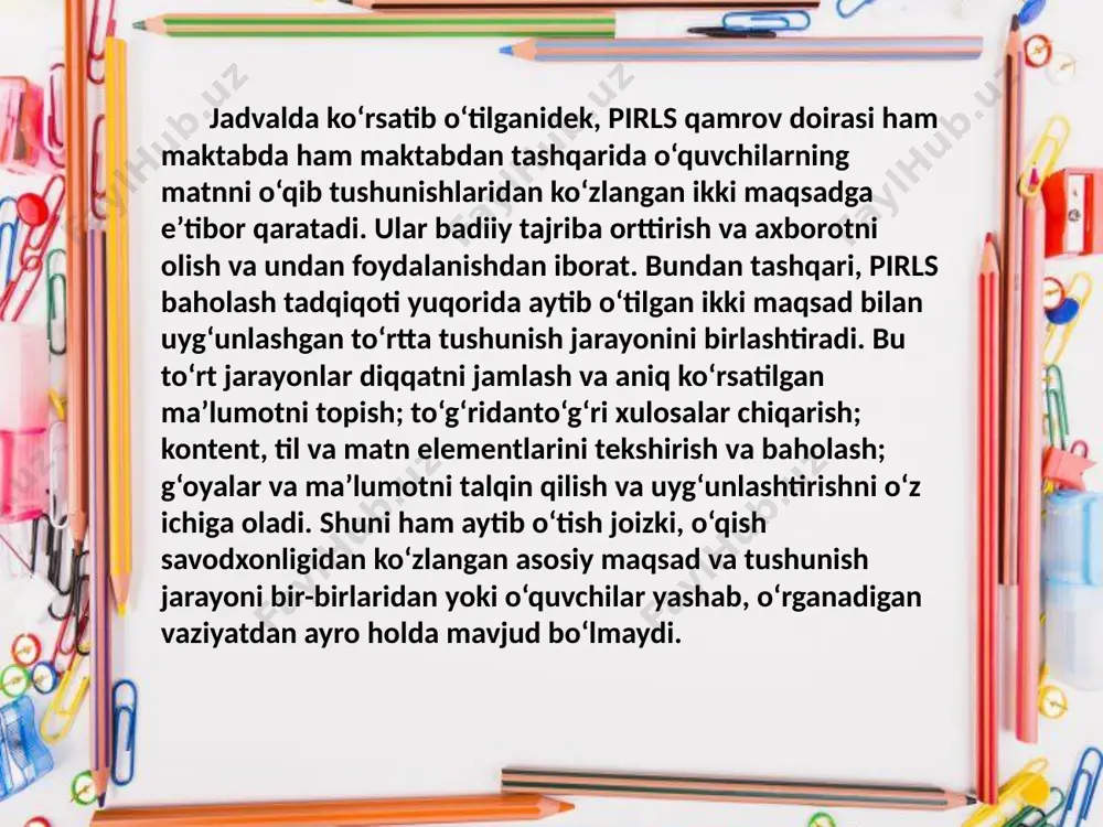 pirls 2021 xalqaro tadqiqoti - Page 5