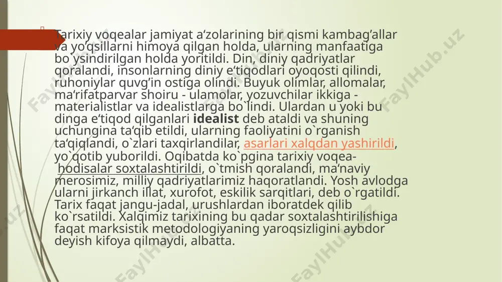 mustaqillik yillarida tarix fanini rivojlanishi - Page 5