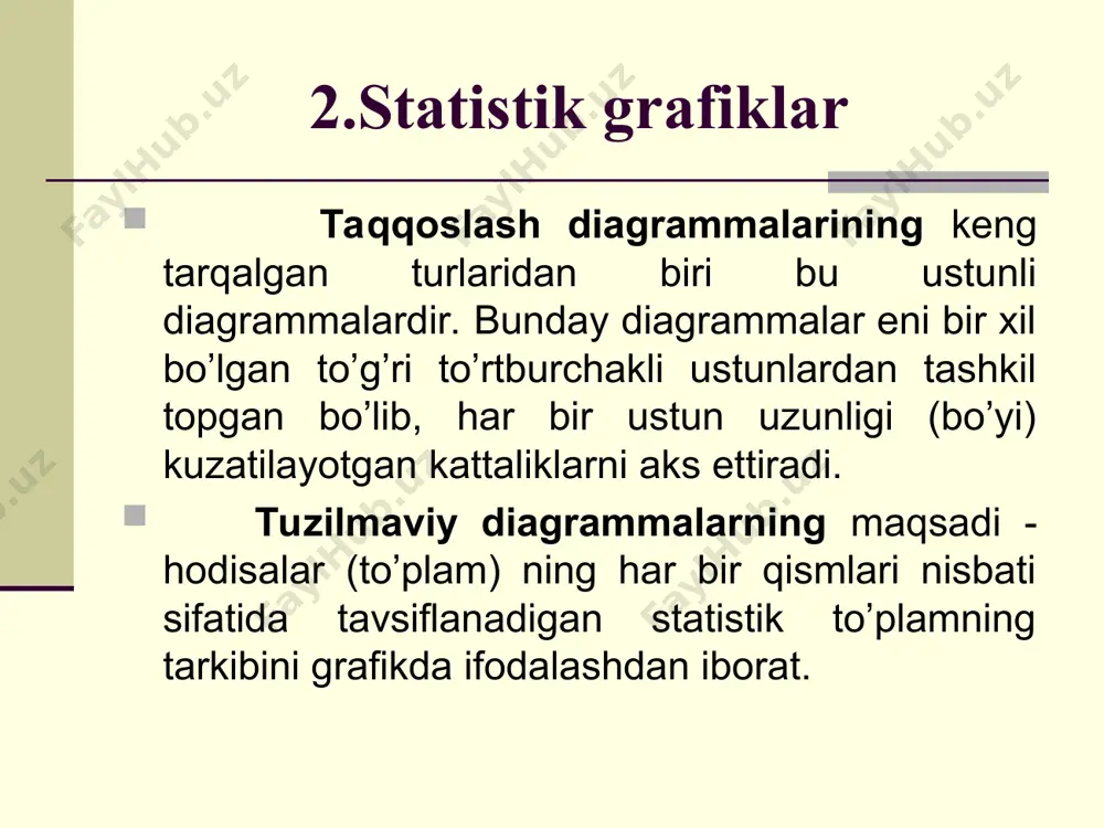 statistik ma’lumotlarni jadval va grafiklarda tasvirlash - Page 5