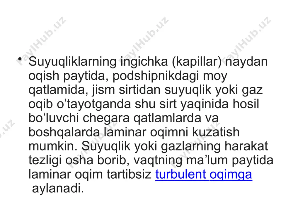 laminar va turbulent oqimlar. reynolds soni. - Page 5