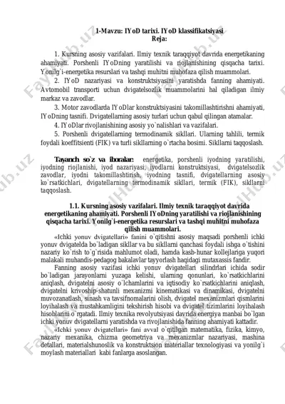 iyod tarixi. iyod klassifikatsiyasi — PDF