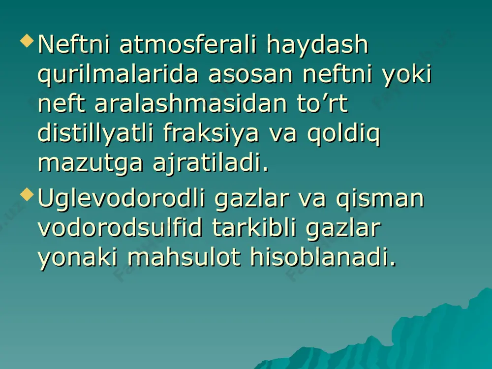eratura, 0c bosim, mpa diametr, m balandlik, m tarelkalar soni dastlabki (bug’latish)) 3.8 30.2 22 asosiy 0.15 7.0 45.9 38 58 . 0 56 . 0 240 120 320 140