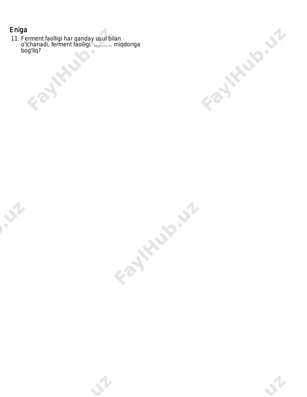 tibbiyotda fermentlarning qo’llanilishi - Page 2