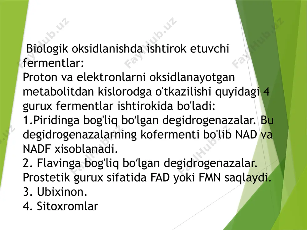 biologik oksidlanish jarayonlari - Page 5
