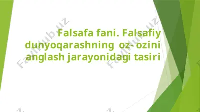 falsafa — PPTX