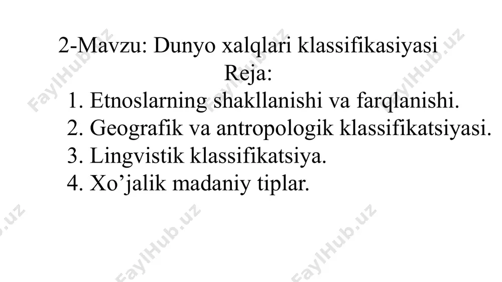 belujiylar va qashqaylar). qabilaviy munosabatlar asosan, ko’chmanchi va yarim ko’chmanchi xalqlarda ko’proq saqlanib qolgan. teotiuakandagi ushbu devor rasmida (taxminan 200-yil) personaj ogʻzidan nutqni ifodalovchi oʻrogʻlik xat chiqib kelyapti til deb murakkab muloqot tizimiga yoki shu tizimni oʻrganish va ishlatish qobiliyatiga aytiladi. til asosan muloqot vositasi hisoblanadi. tilni oʻrganuvchi sohaga tilshunoslik deyiladi. jahon tillari miqdorini aniqlash uchun til va sheva orasida farqni oʻrnatish zarur. shunga qaramay, tillar soni 6–7 ming orasida, deb hisoblanadi. efiopiyadagi, mursi qabilasi jahonda faqat bir millatdan tashkil topgan davlatlar juda kam chunki siyosiy va etnik chegaralar ham doimo to’g’ri kelavermaydi. faqat yevropa va lotin amerikasida davlatlarning tashkil topgan davri milliy shakllanish davri bilan to’g’ri kelganligi tufayli muayyan, yagona millatlar siyosiy chegara doirasida yuzaga kelgan. amino bu kabi mamlakatlarda ham migratsiya va boshqa turli sabablarga ko’ra ozmi-ko’pmi boshqa millat vakillari ham yashaydi. masalan, yaponiyada mayda millatlardan aynlar, koreyslar, markaziy va janubiy amerikada ispan va portugal tilida so’zlashuvchi asosiy …