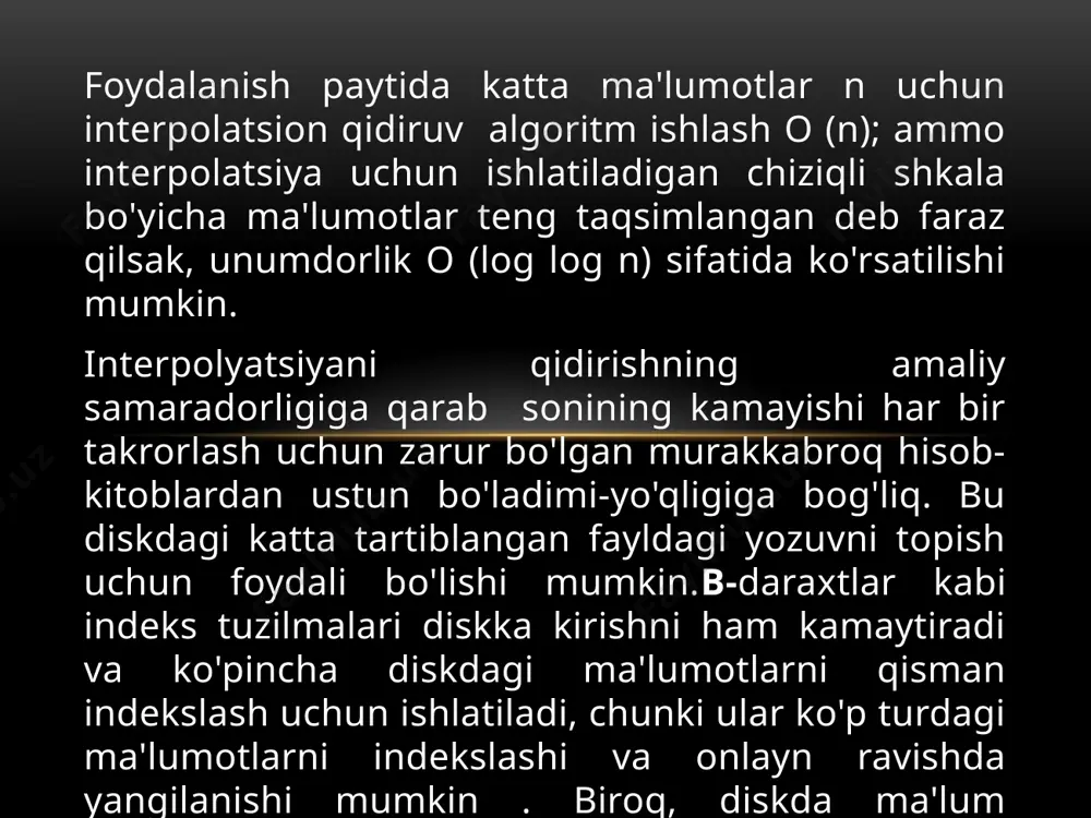 interpolatsion qidiruv - Page 5